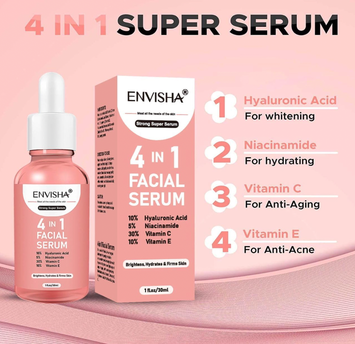 Skincare Anti-Aging Anti-Wrinkle Whitening Facial Serum